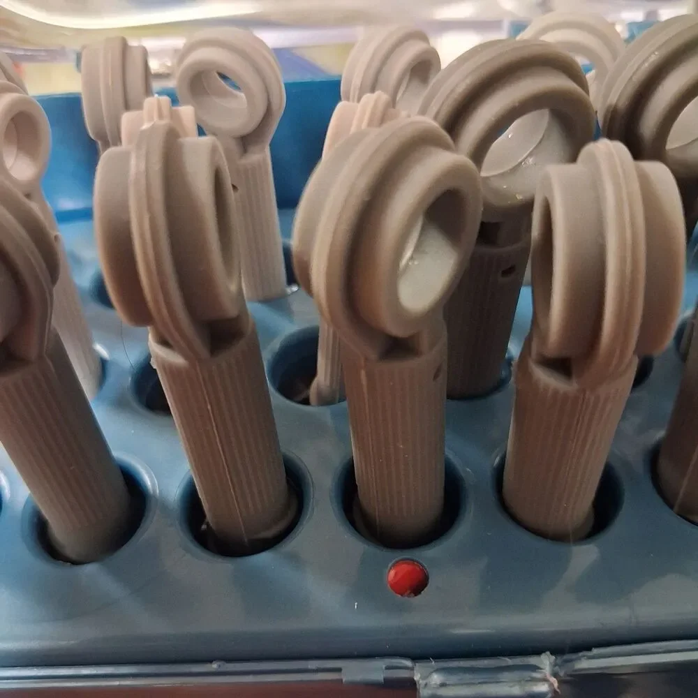 BaByliss PRO Flexible Hair Curlers 20‎ Hot Sticks Rods 2 Sizes Nano Titanium